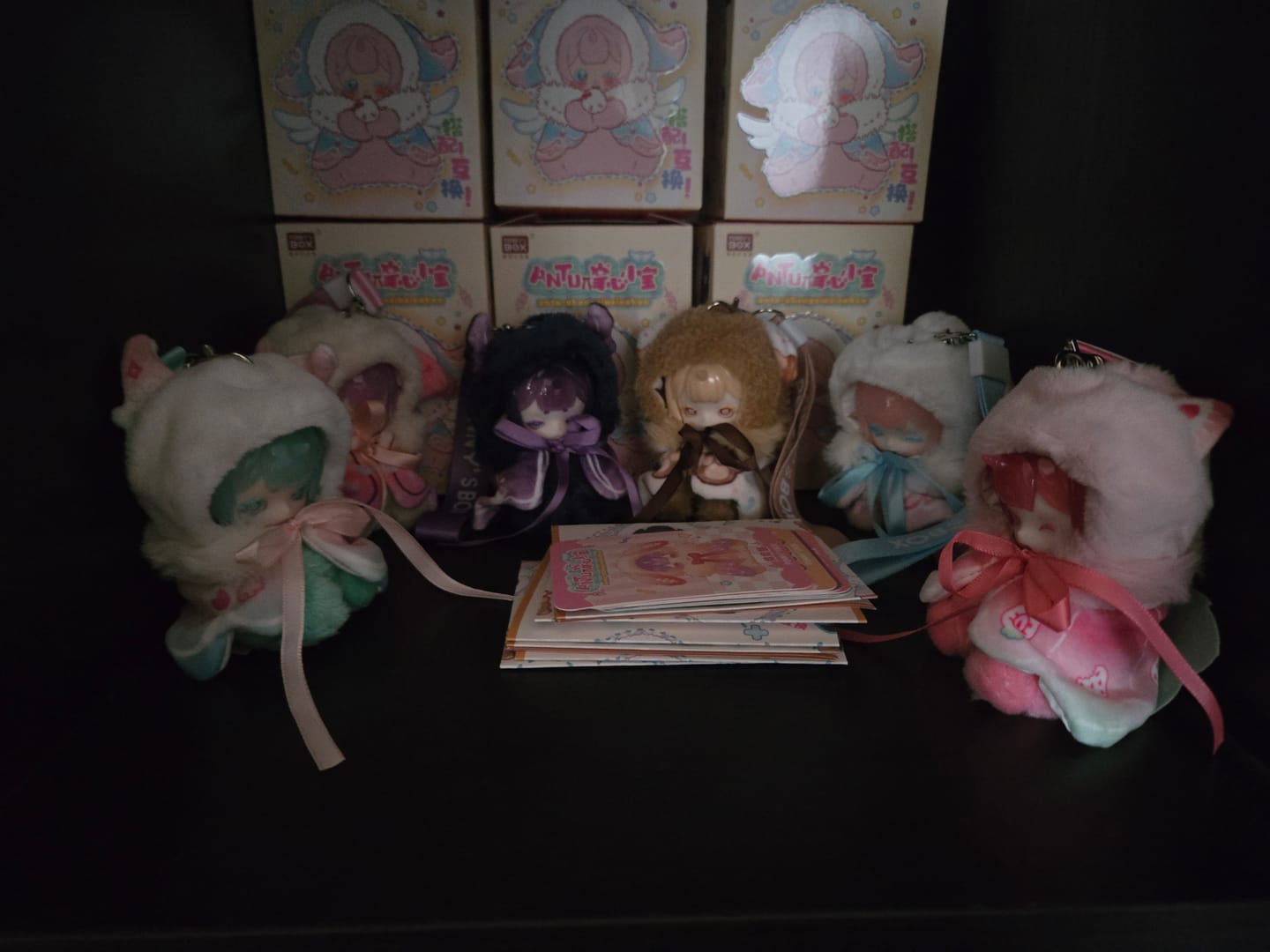 Customer photo review of Antu Cute Petite Series Plush Blind Box
