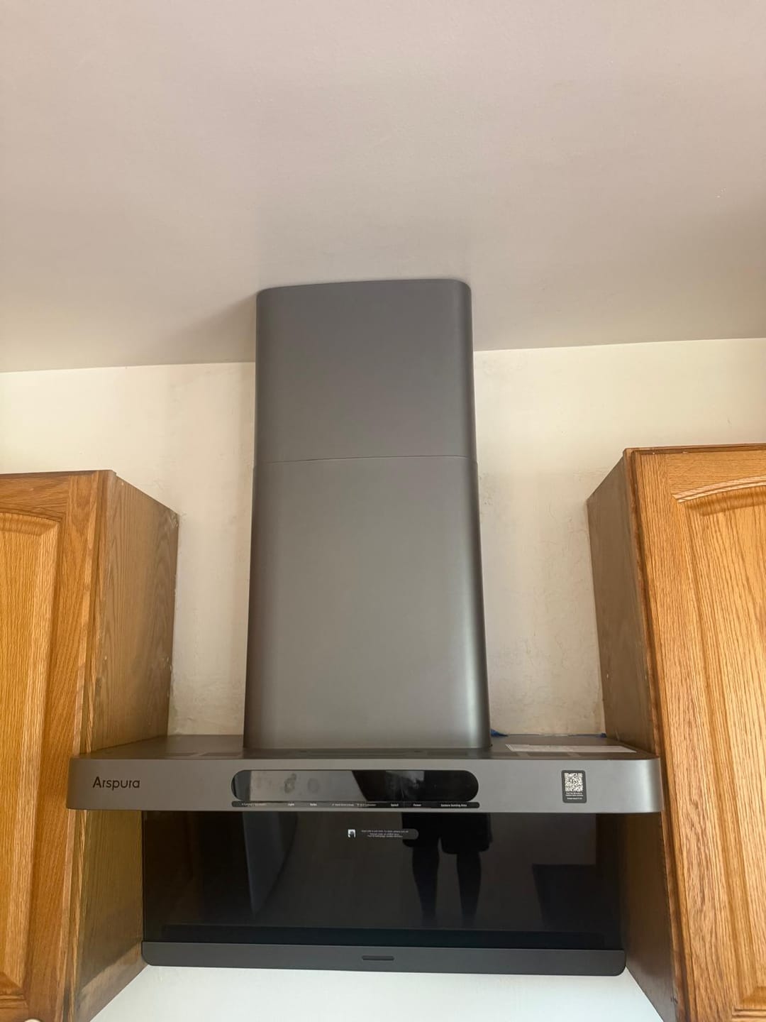 Customer photo review of Arspura 30'' F1 High-Velocity Range Hood
