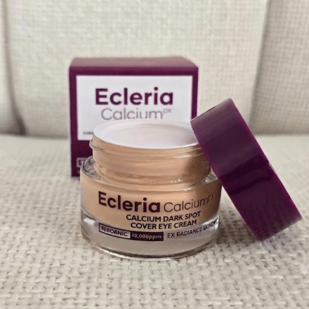 Customer photo review of Ecleria Calcium Eye Cream