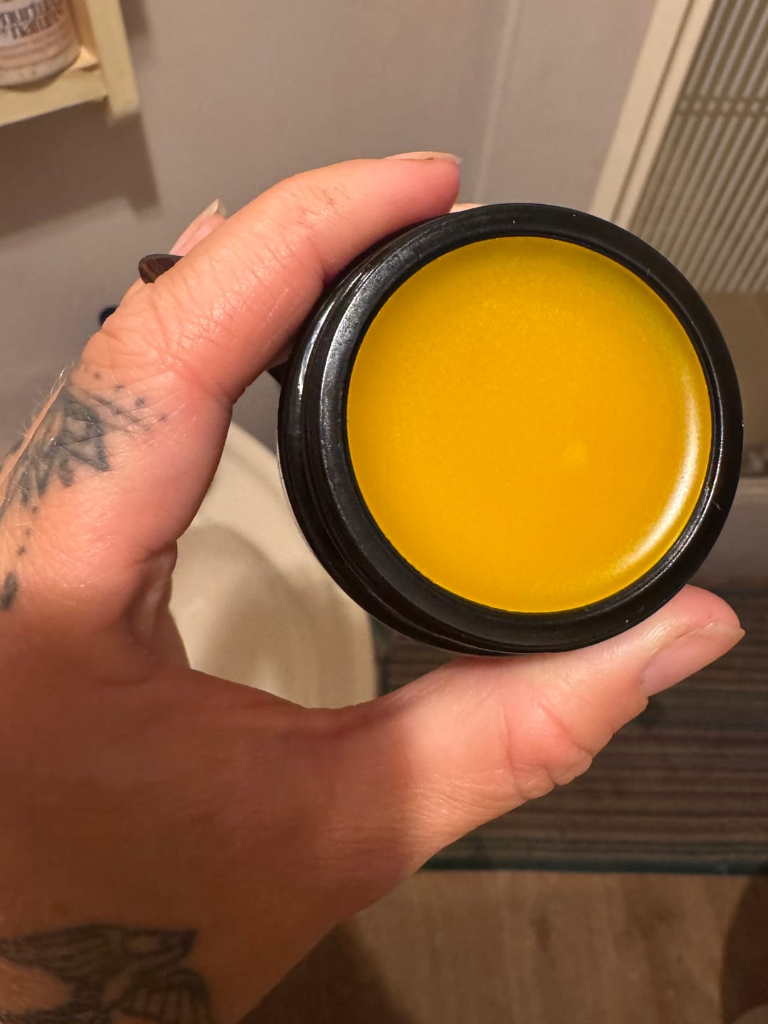 Customer photo review of Hydration Boost Moisturising Balm