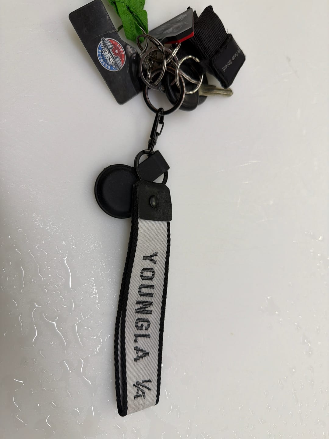 Customer photo review of 933 YoungLA Keychains