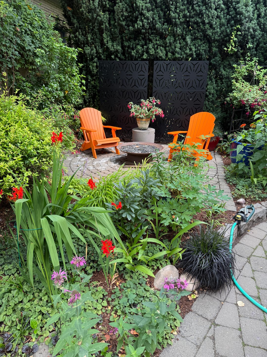 Customer photo review of Folding Adirondack Chair King Size