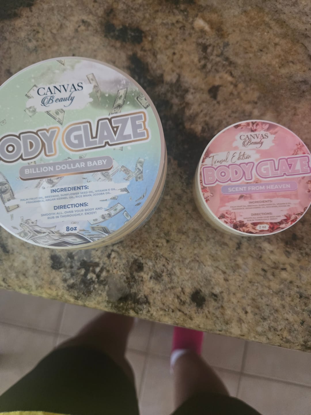 Customer photo review of (NEW) TRAVEL GLAZE: SCENT FROM HEAVEN