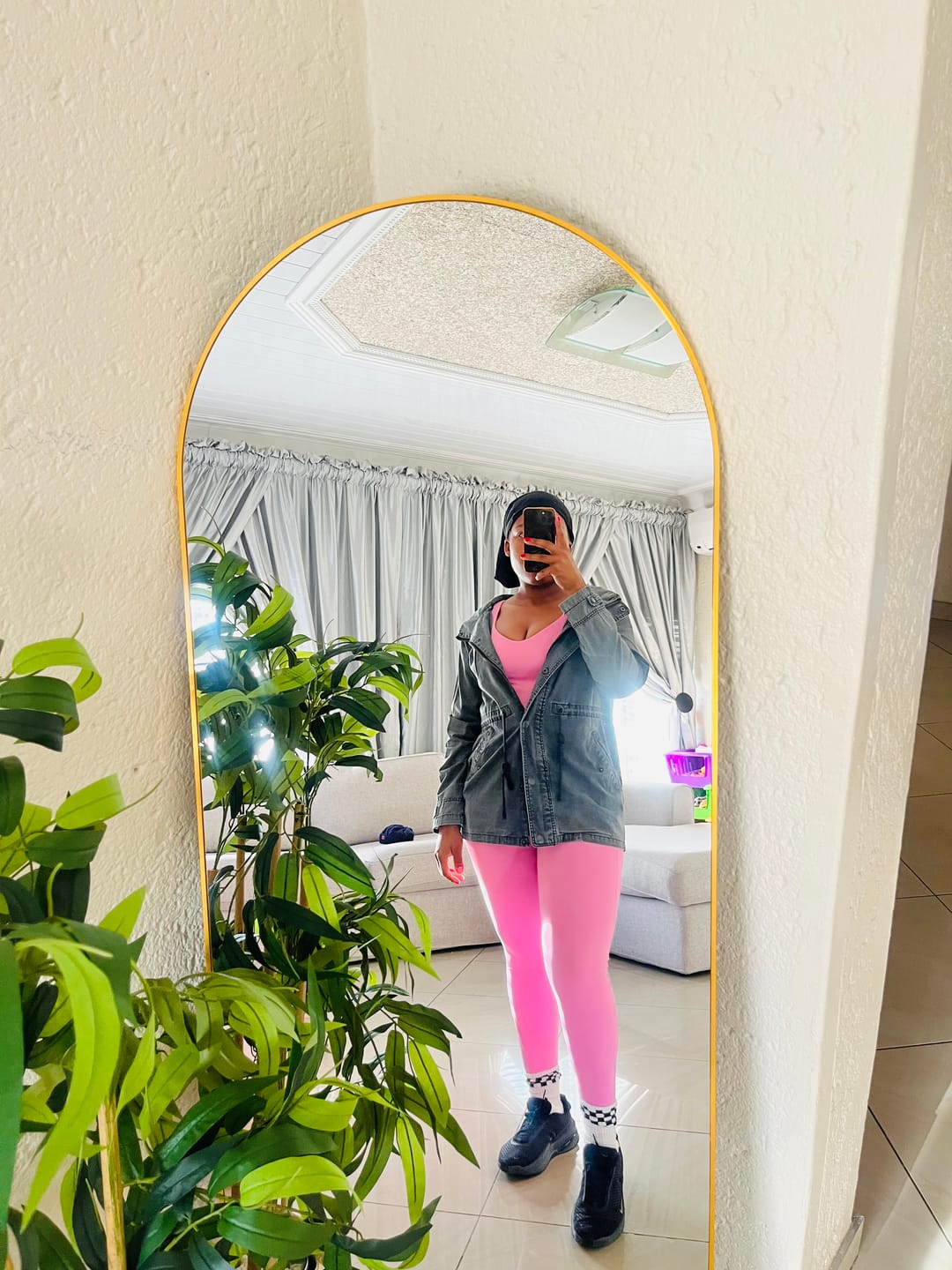 Customer photo review of Two Pieces Butt Shaping Activewear Sets