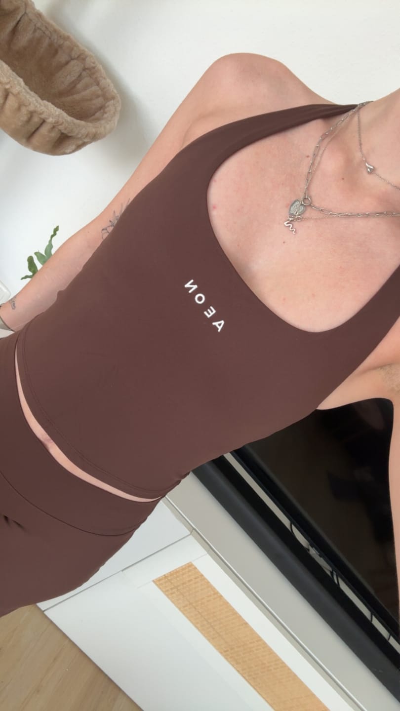 Customer photo review of FLEXMOTION HALTER NECK TOP