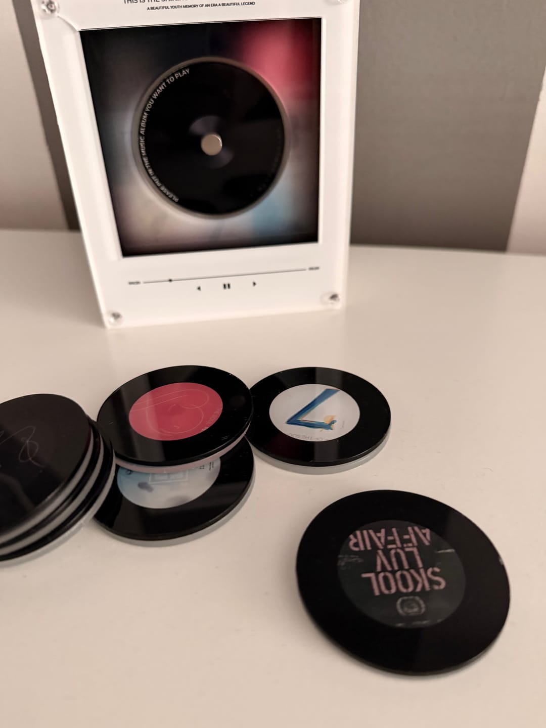 Customer photo review of Vinilo Bangtan.