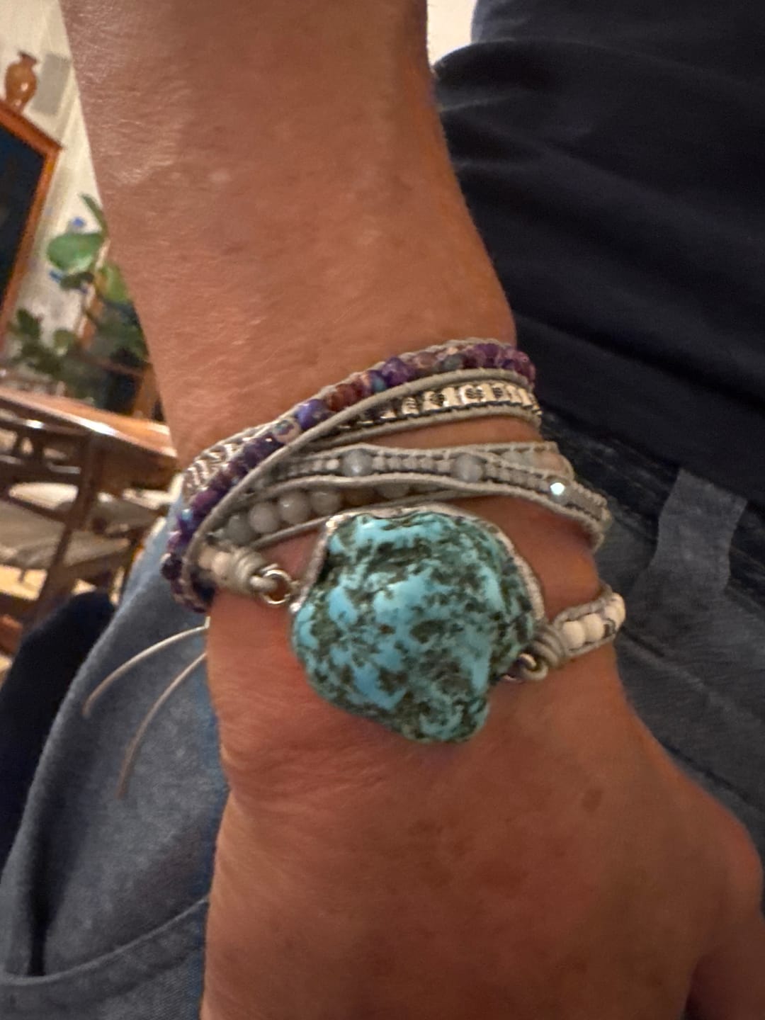 Customer photo review of Imperial Flower Protection Wrap Bracelet