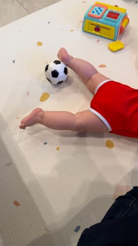 Customer photo review of 【子育て支援大賞2025受賞商品】PARKLON やわらかクッションマット