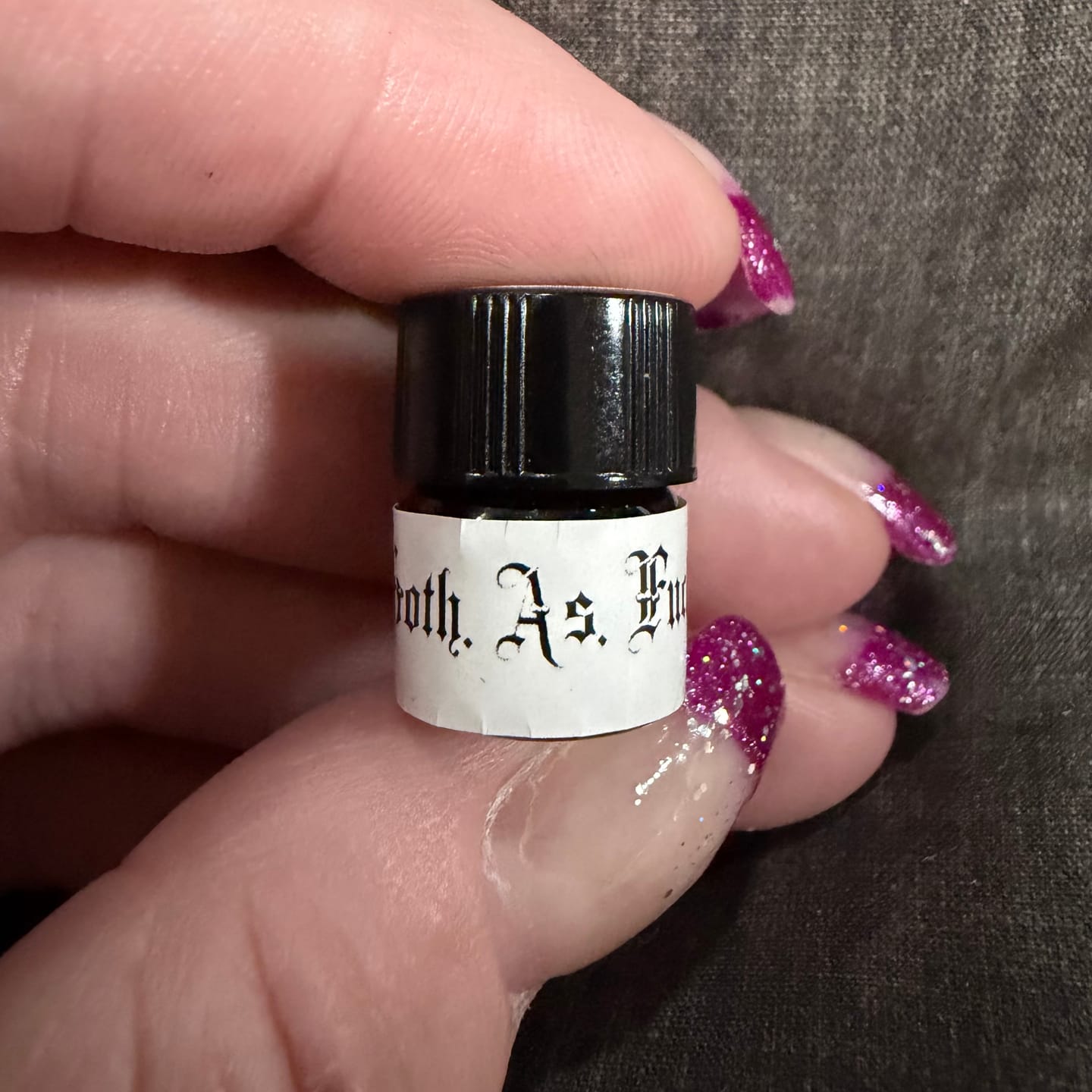 Customer photo review of Goth as Fuck