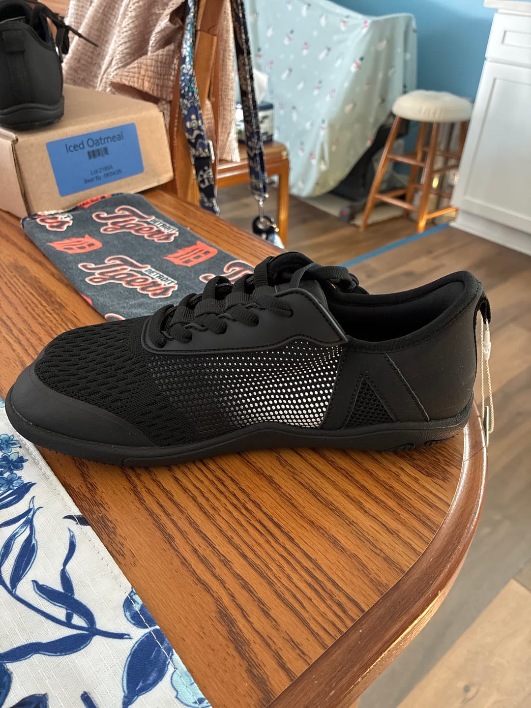 Customer photo review of HF Stride – Hands-Free & Ergonomic Barefoot Shoes