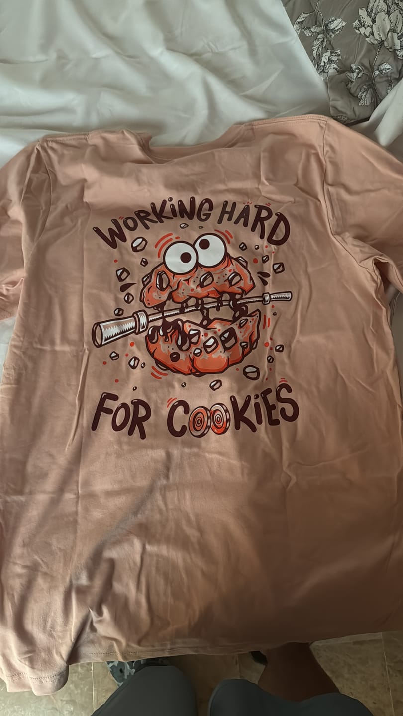 Customer photo review of COOKIES! 🍪 - UNISEX