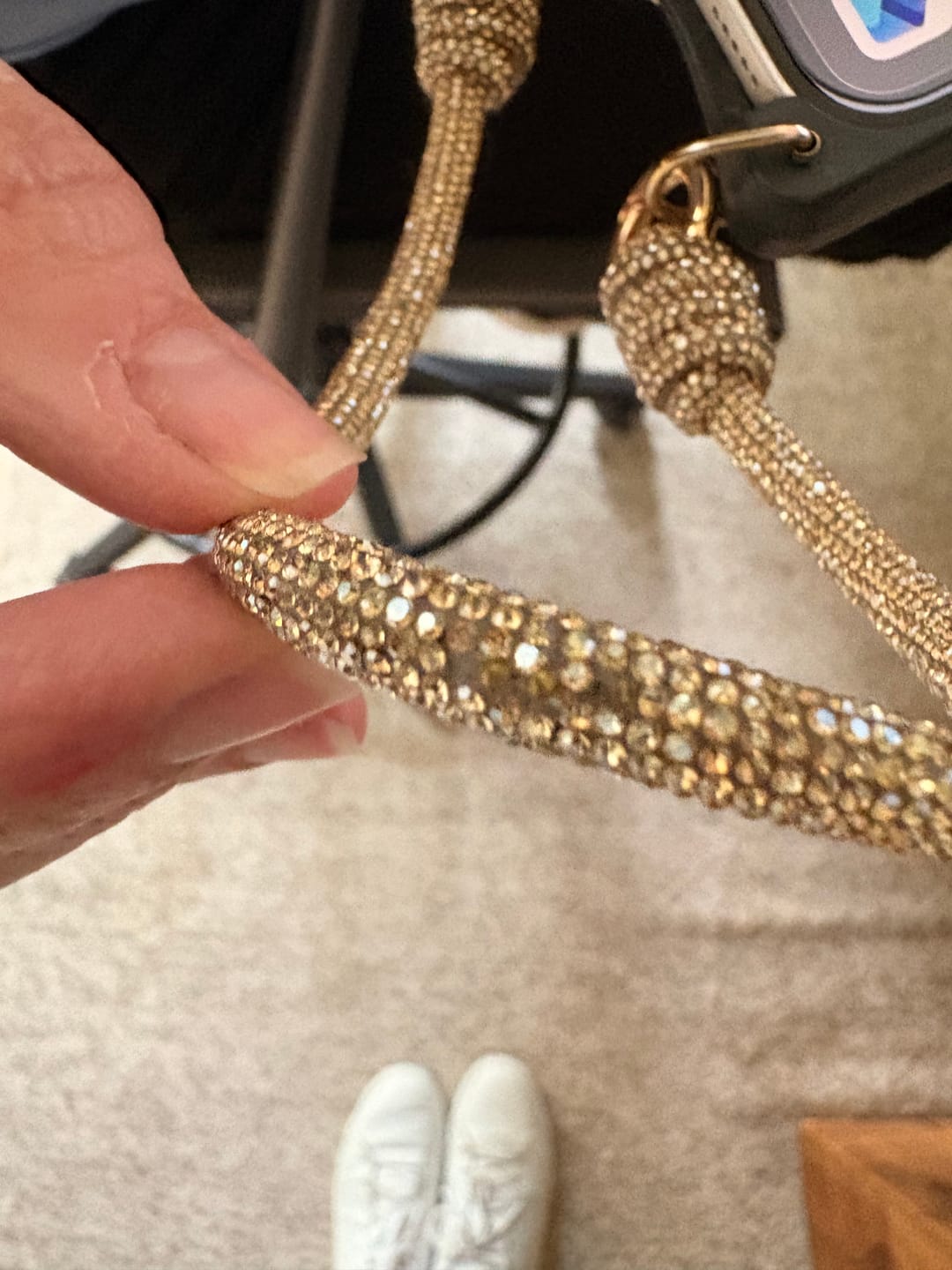 Customer photo review of SPIRAL Phone Wristlet - Multiple Colors