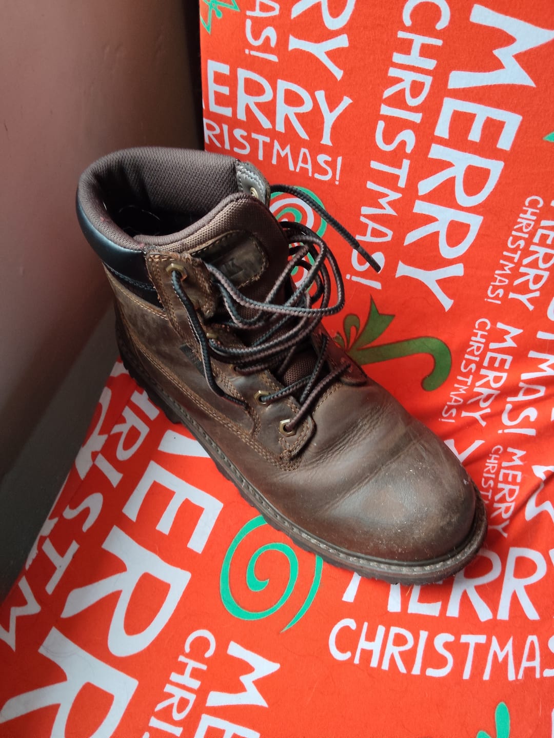 Customer photo review of Skechers Botín Hombre Seguridad Longrider