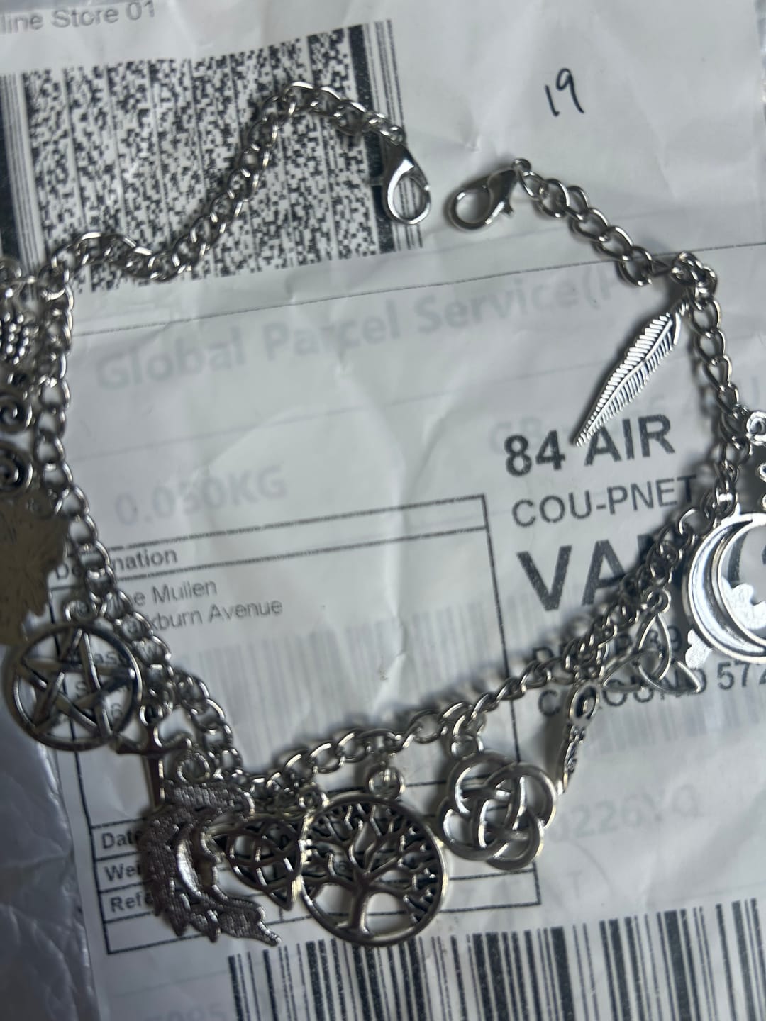 Customer photo review of 🔥Limited Time 50% Off✨Vintage Witchy Charm Bracelet