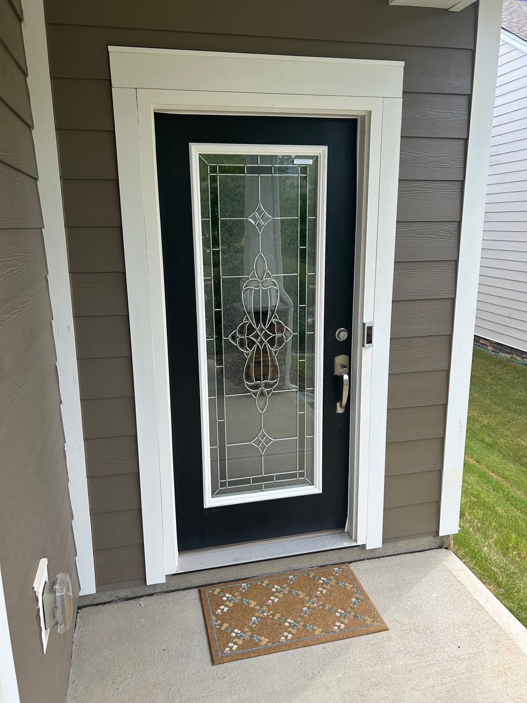 Customer photo review of Wexford Glass and Frame Kit (Full Lite)