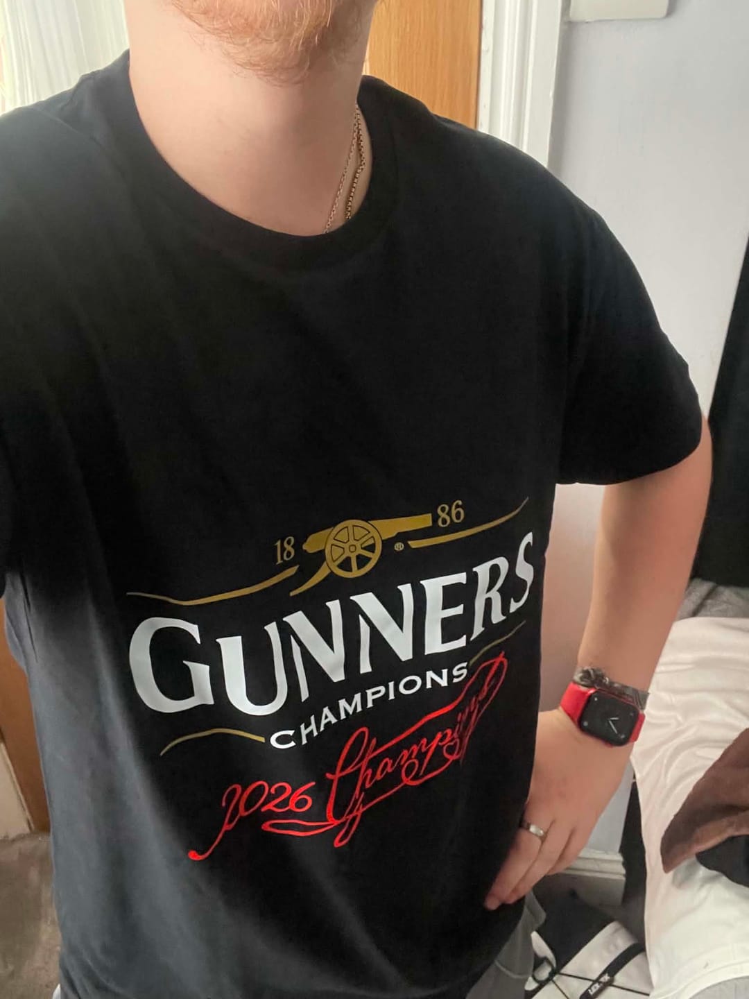 Customer photo review of GUNNERS STOUT - 2026 CHAMPIONS EDITION
