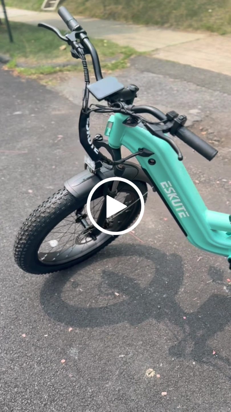 Customer video review of Eskute® C300R ST All-Terrain Electric Bike
