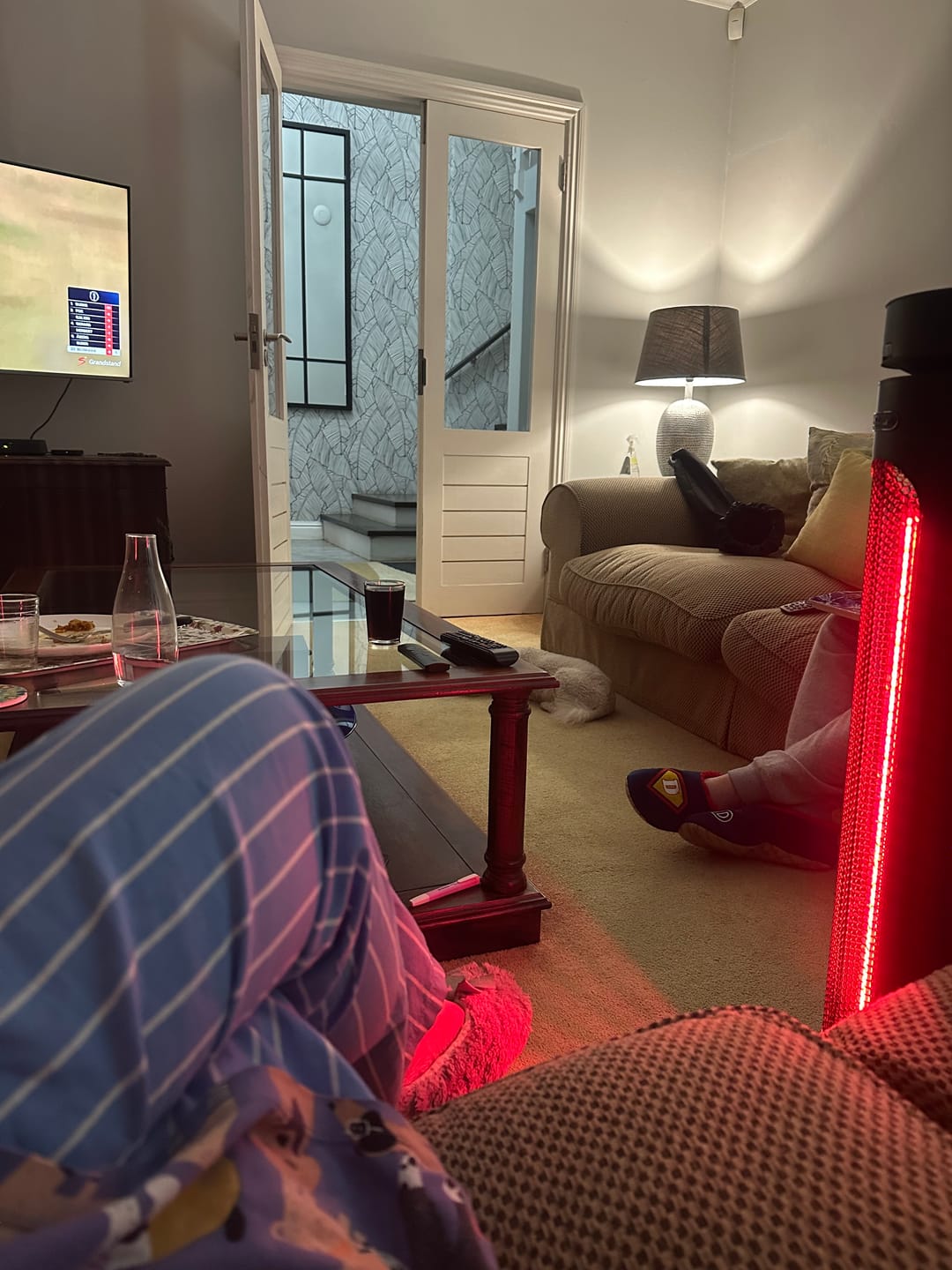 Customer photo review of Indoor & Outdoor Infrared Heater