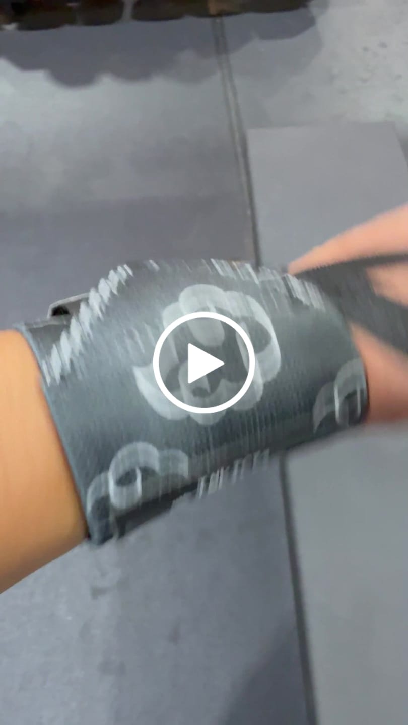 Customer video review of White Clouds Wrist Wraps