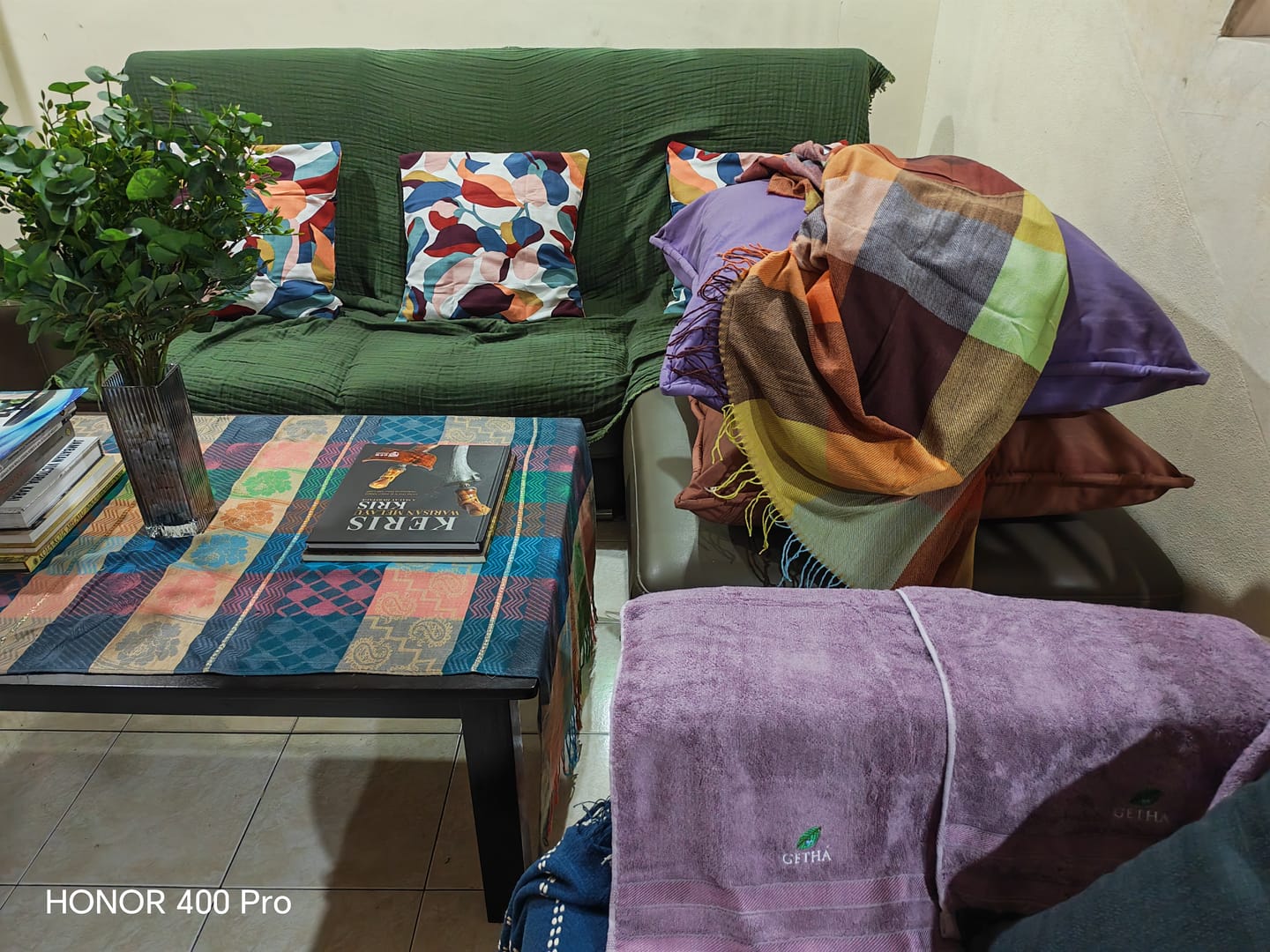 Customer photo review of Getha Hand Towel (Tuala Tangan) 2 PCS Set
