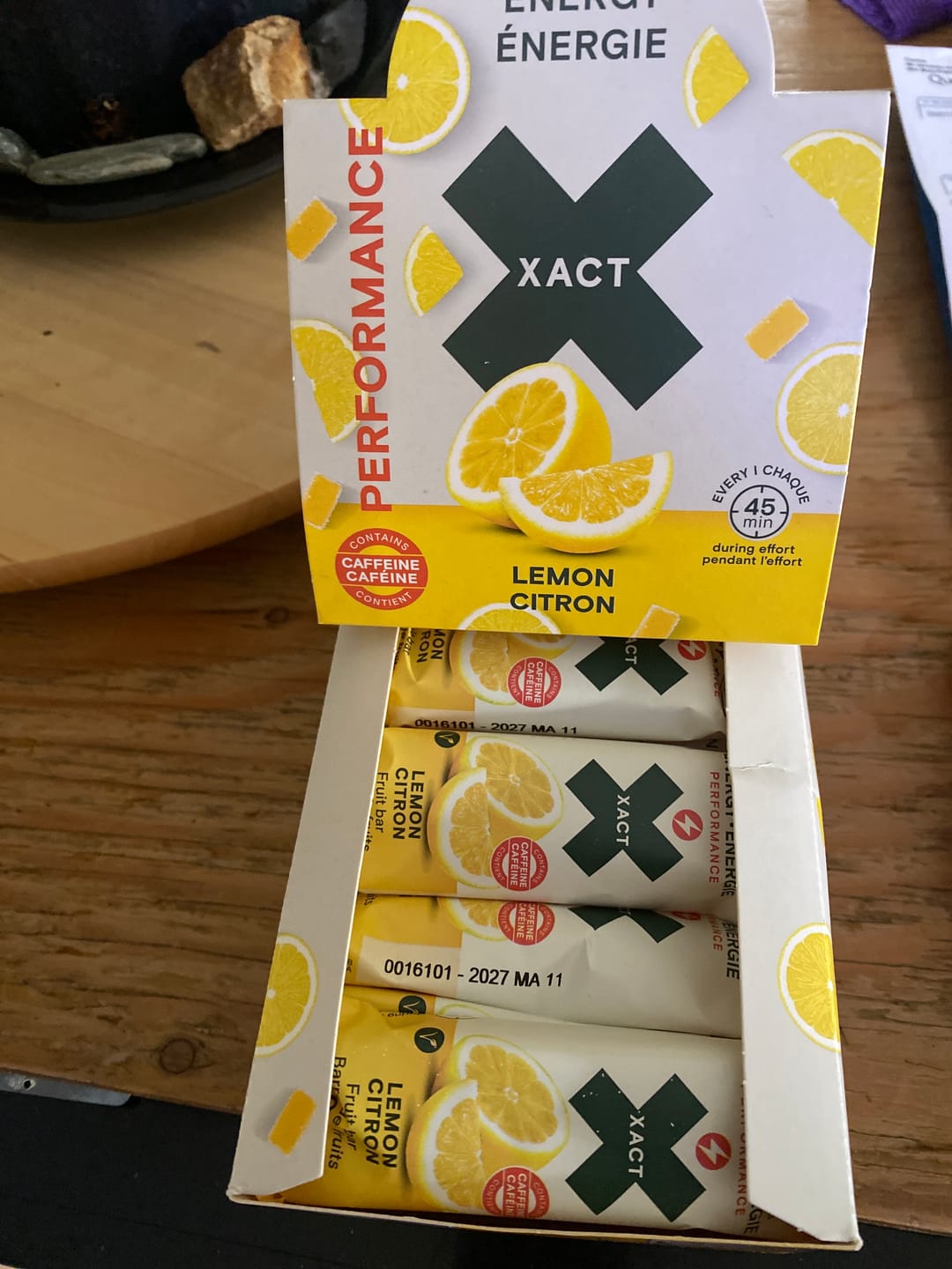Customer photo review of XACT Energy Performance Bars