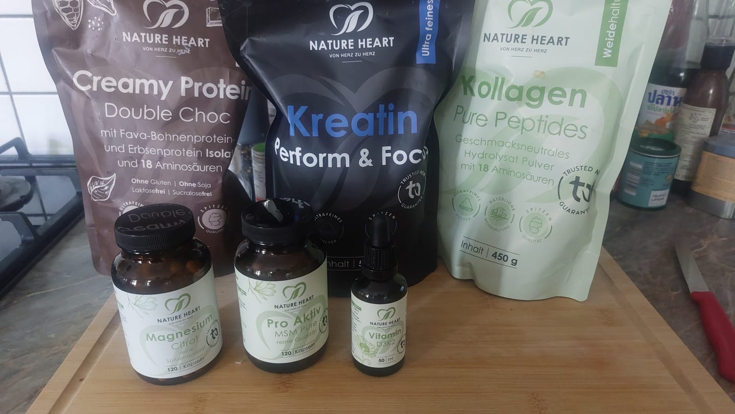 Customer photo review of Creamy Protein Double Choc
