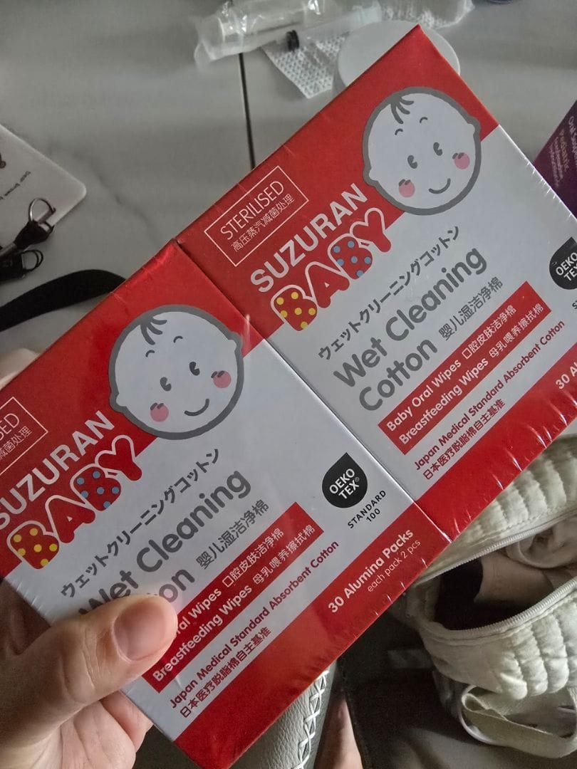 Customer photo review of Wet Cleaning Cotton 30 Sachets