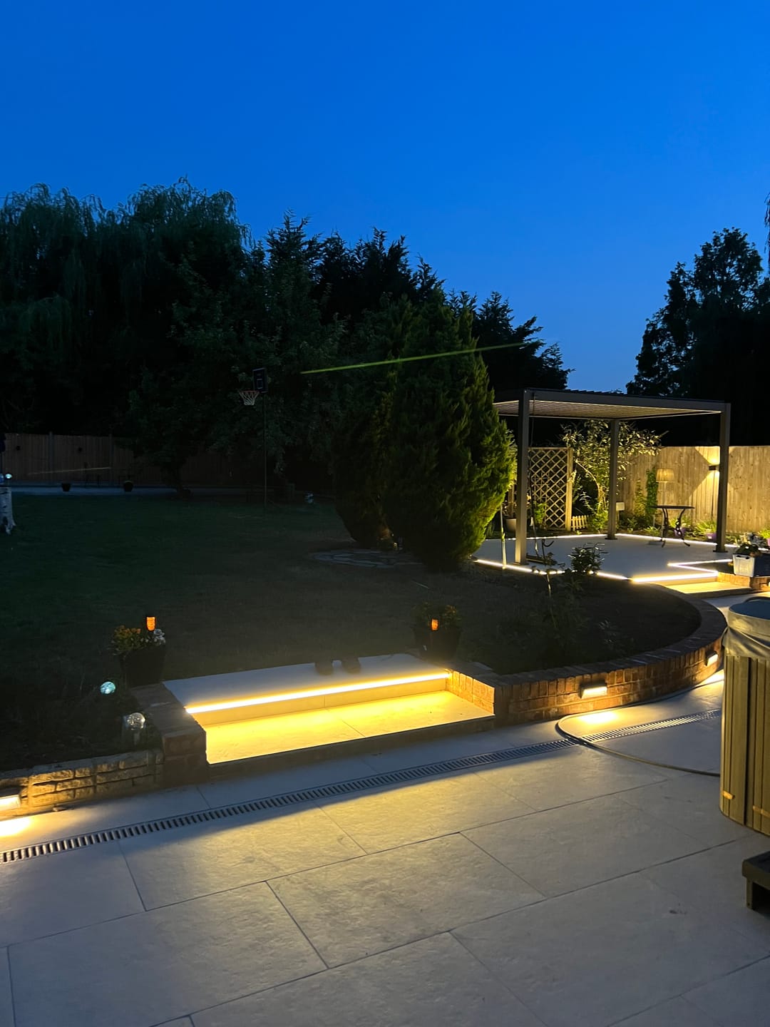 Customer photo review of 2 Metres IP65 Walk Over Recessed Profile W20 x D20 Include End Caps & Frosted Diffuser