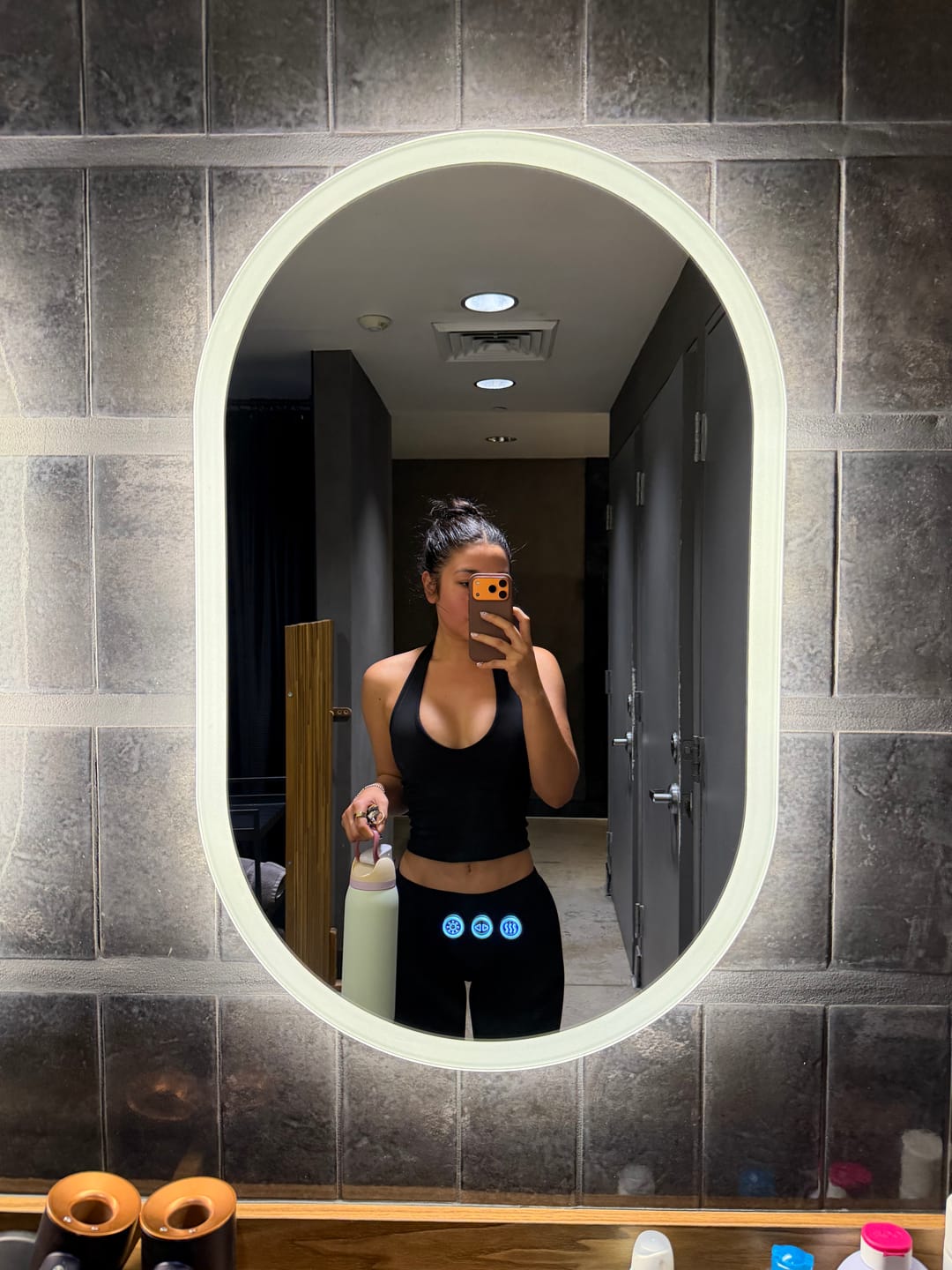 Customer photo review of The Halter Tank Black