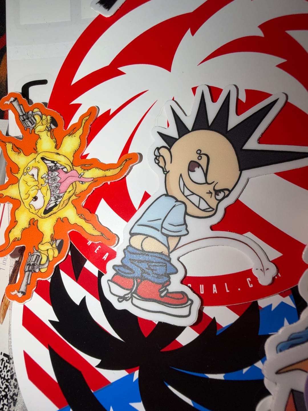 Customer photo review of 9 YEAR STICKER PACK