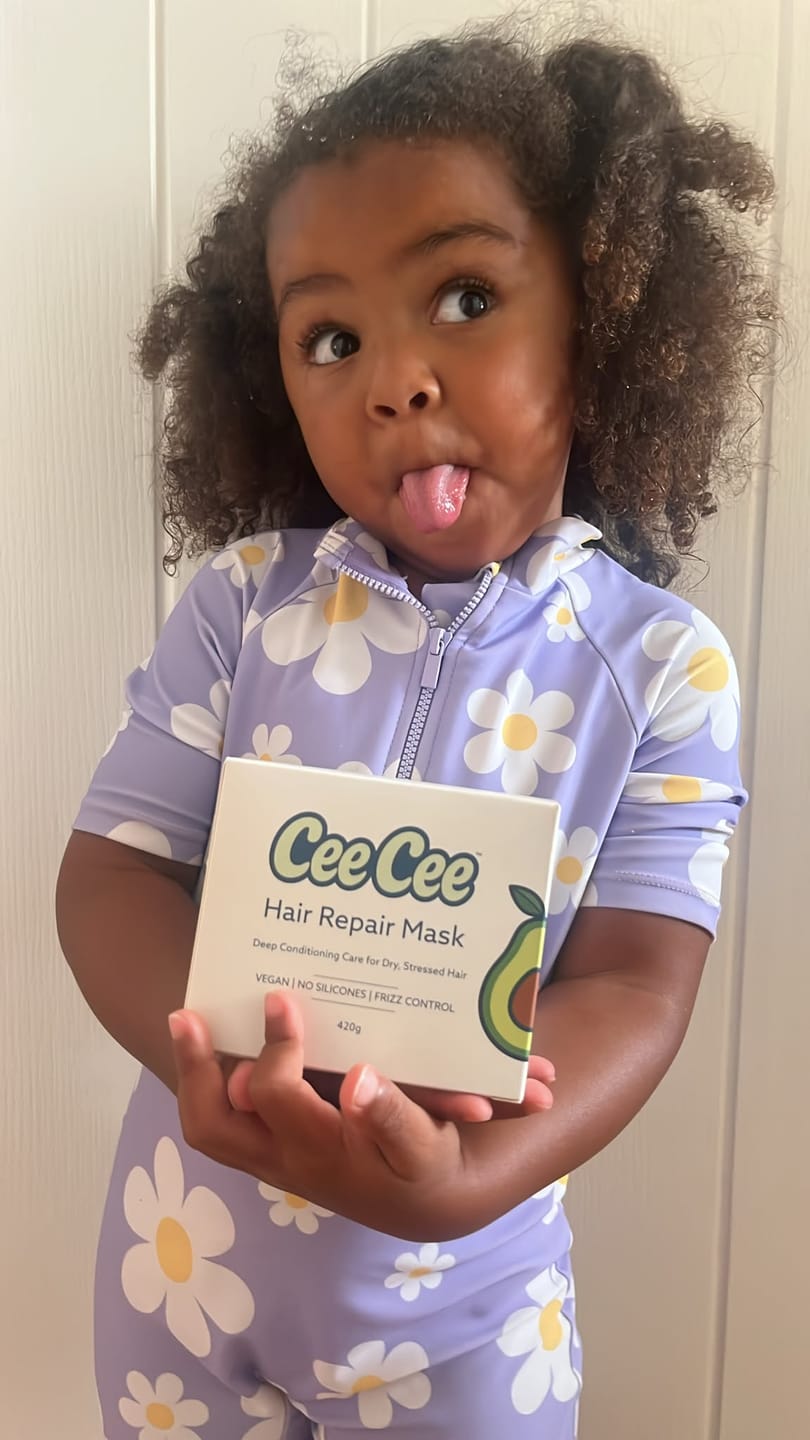 Customer photo review of Cee Cee Hair Repair Mask