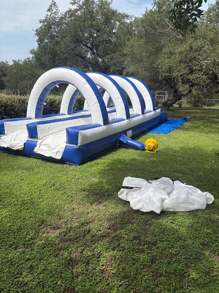 Customer photo review of Commercial Giant Inflatable Water Slide For Adult, Blow Up Water Park Slides