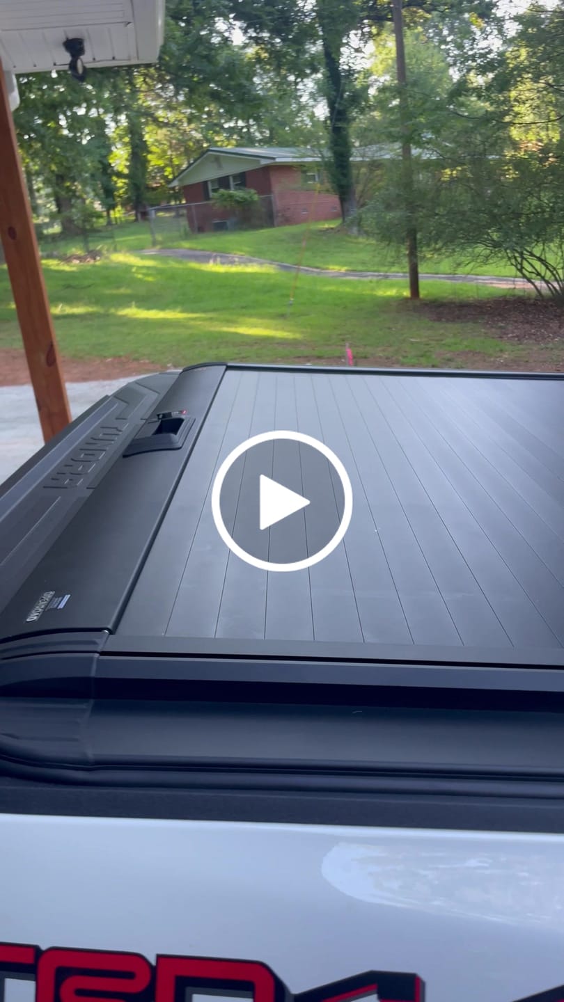 Customer video review of OPENROAD Aluminum Retractable Tonneau Cover