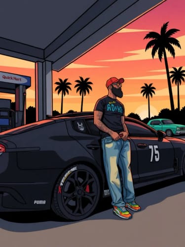 Customer photo review of 32 GANG DECAL