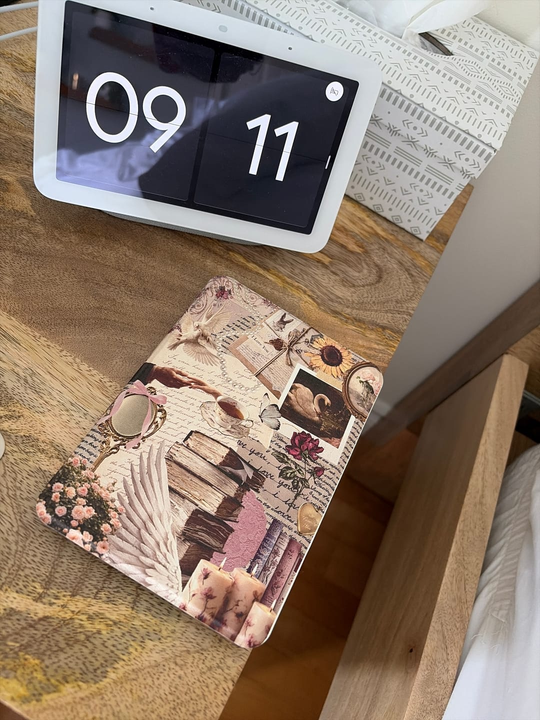 Customer photo review of Lover’s Diary E-Reader Case
