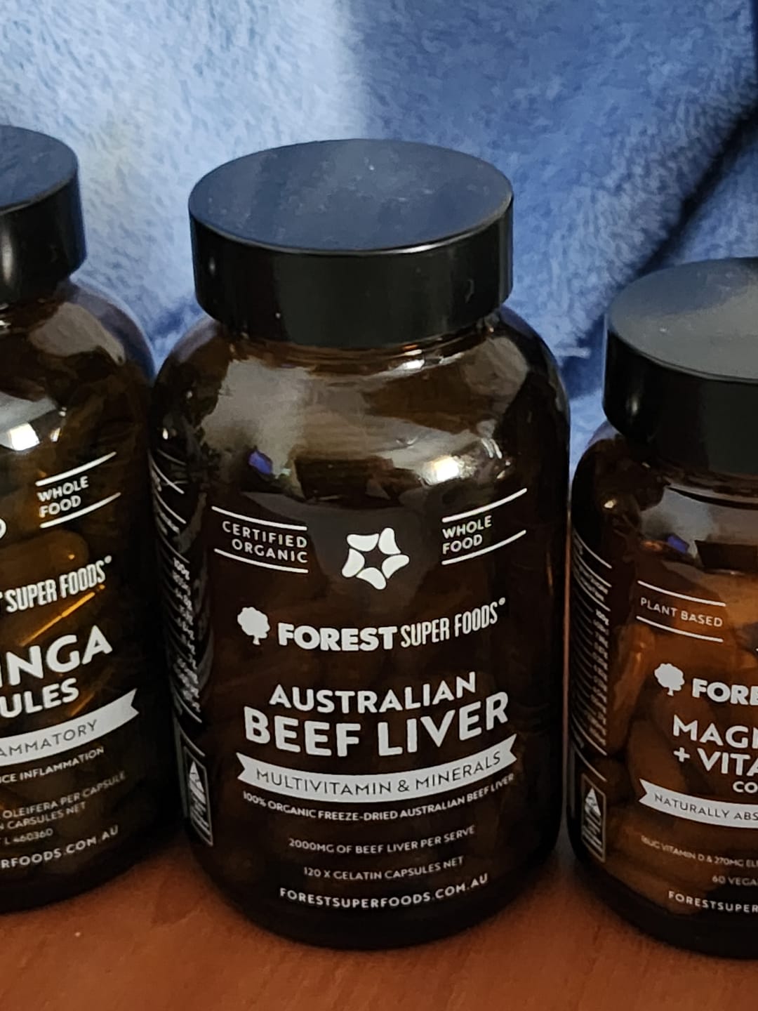 Customer photo review of Australian Organic Beef Liver Capsules