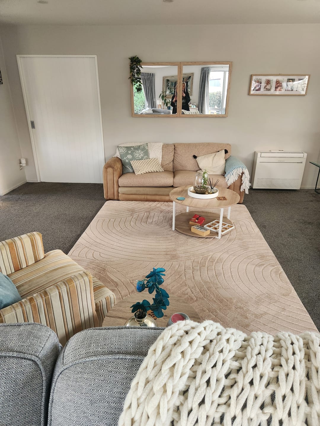 Customer photo review of Designer Relax Mat - 35mm Thick Foam Base
