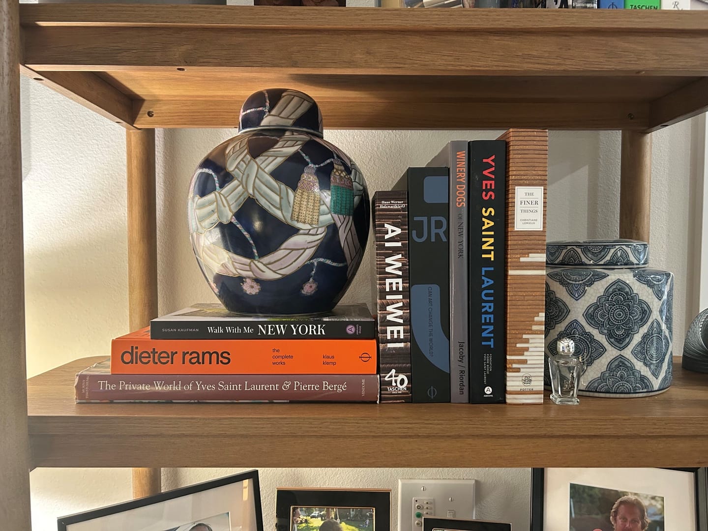 Customer photo review of Vintage Rope & Tassels Chinoiserie Ginger Jar