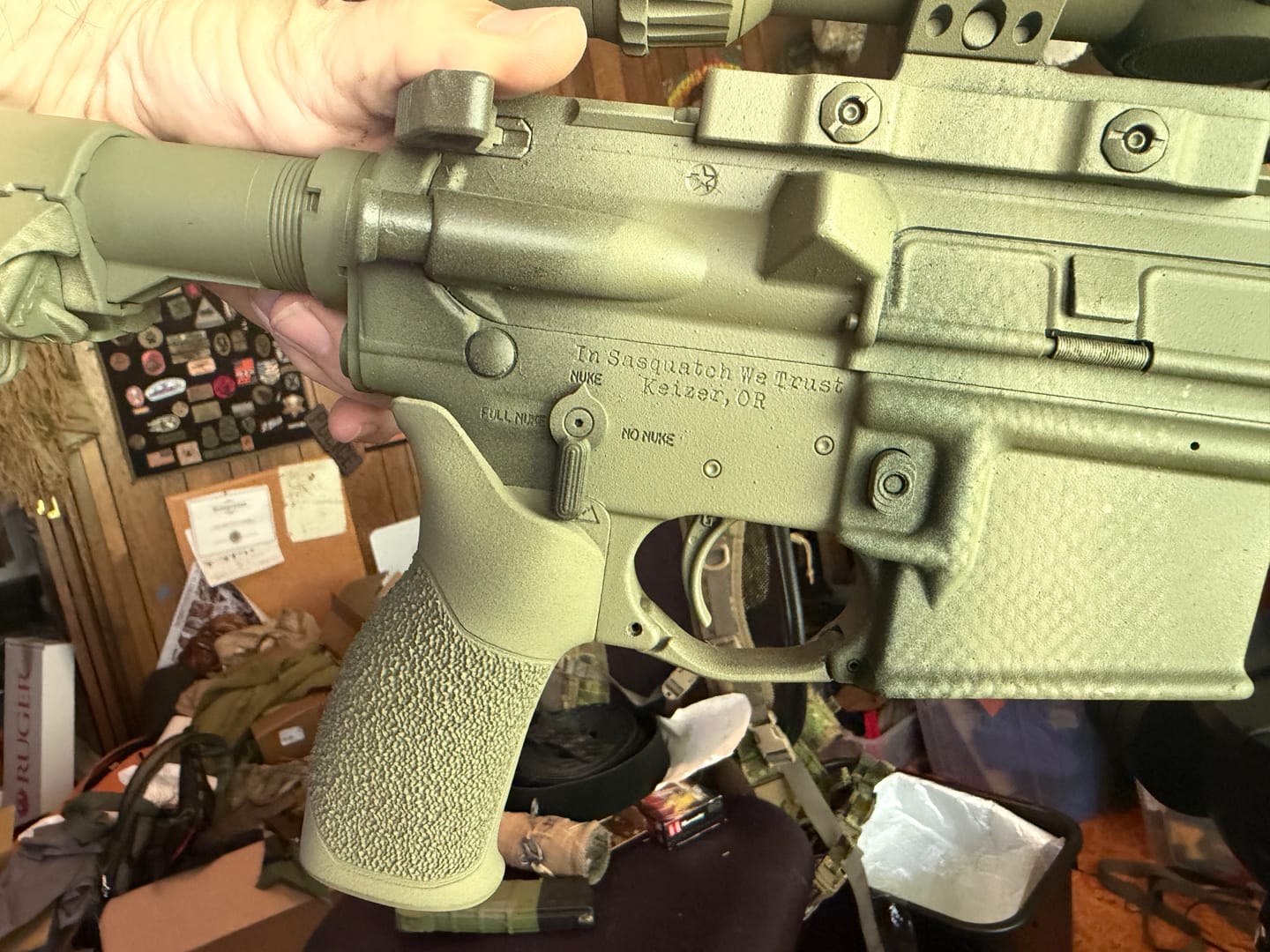 Customer photo review of The Pistol Grip