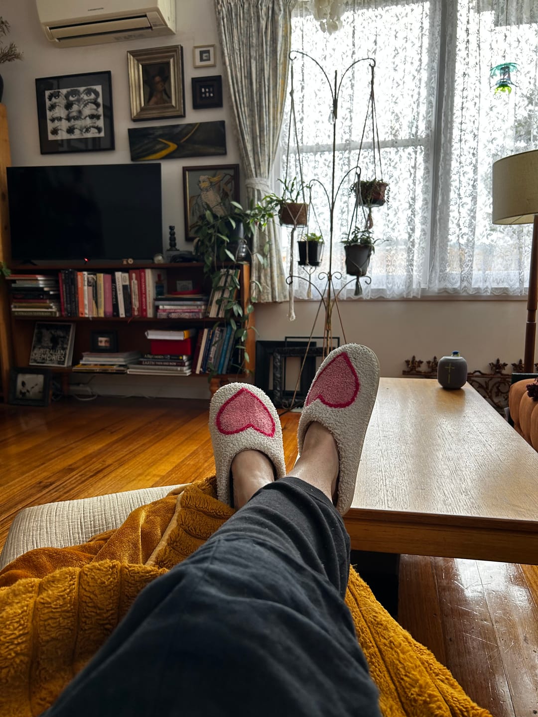 Customer photo review of Lover's Plush Slippers