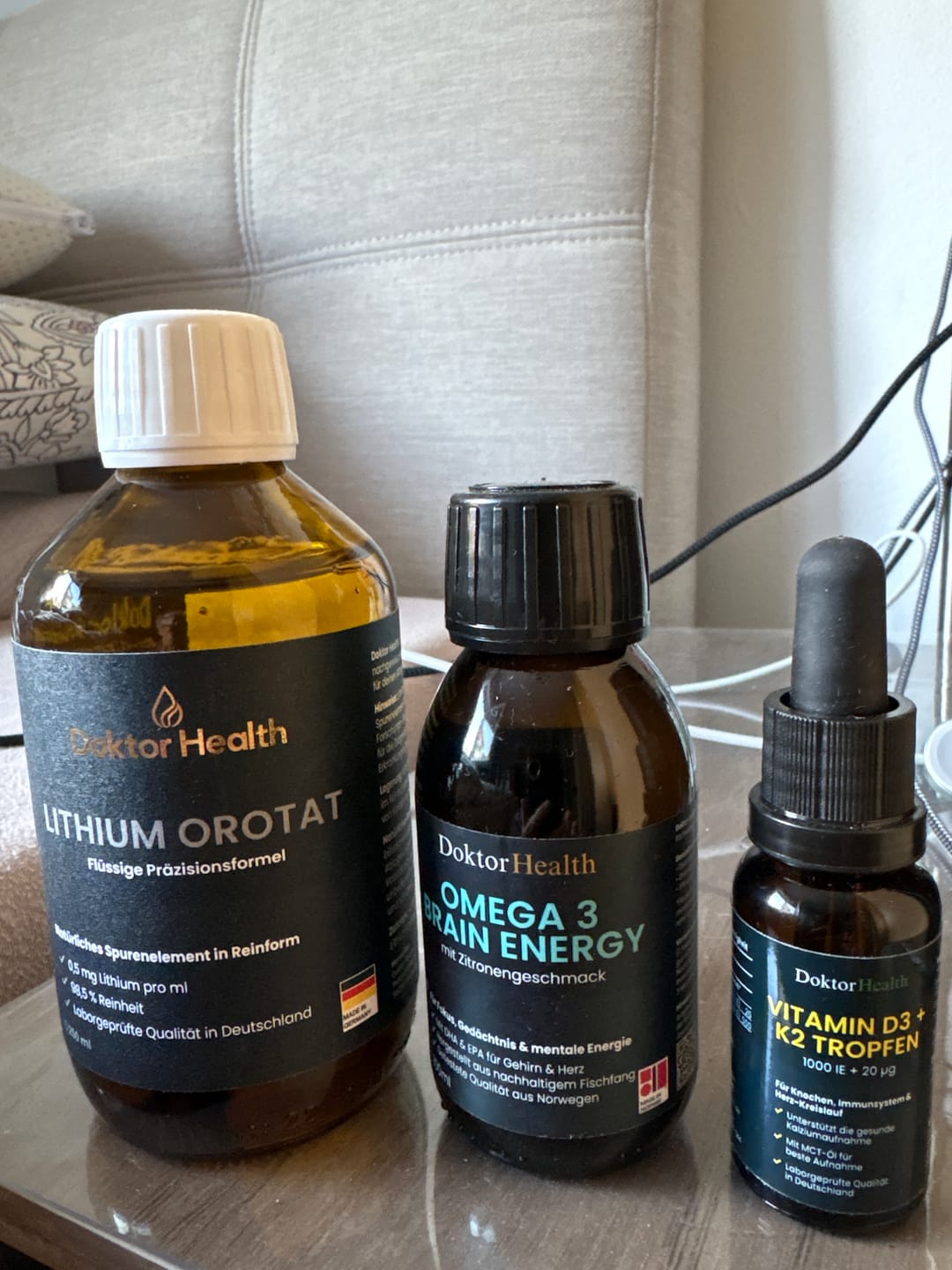 Customer photo review of Vitamin D3 + K2 Tropfen