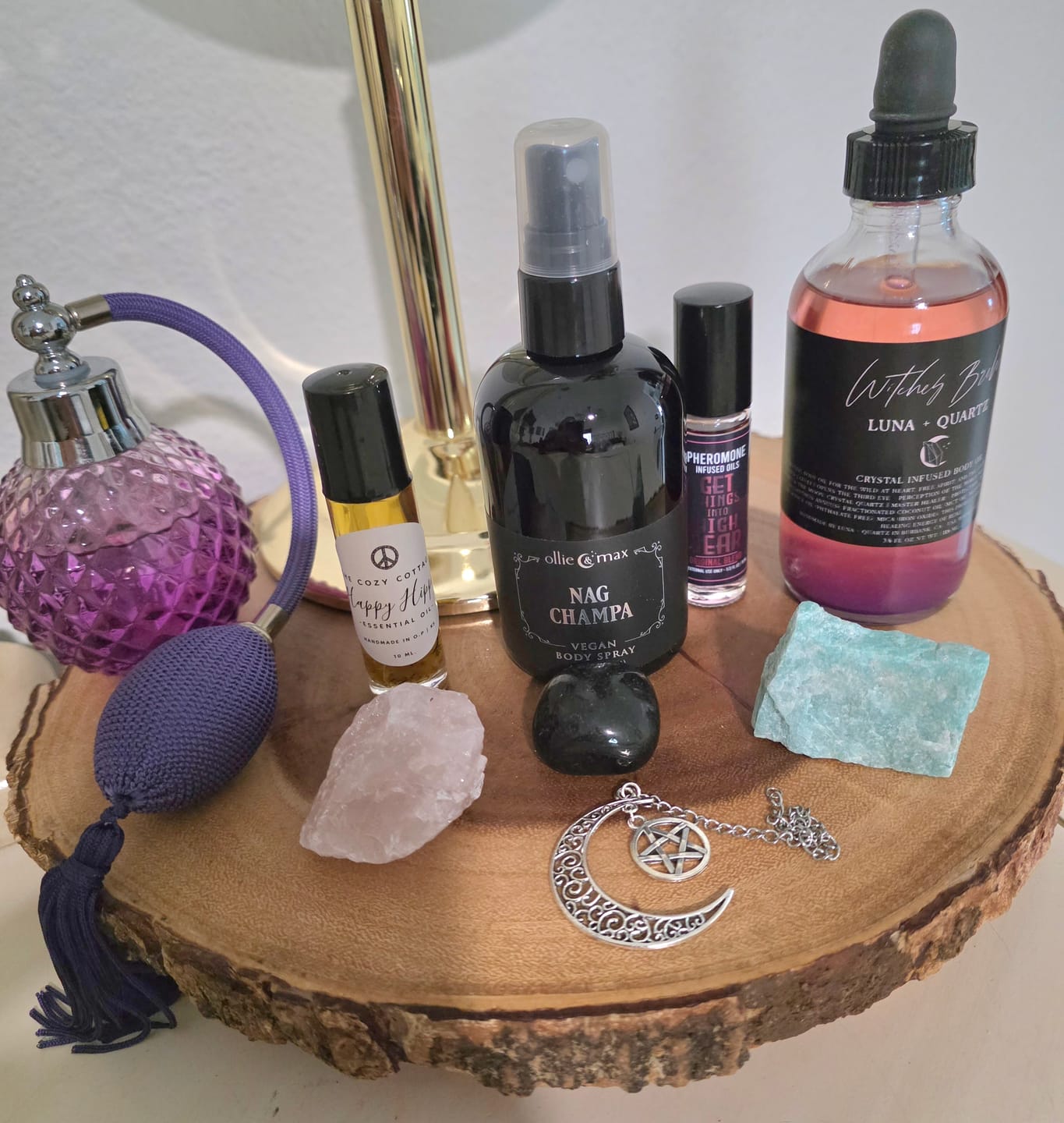 Customer photo review of Nag Champa Body Spray