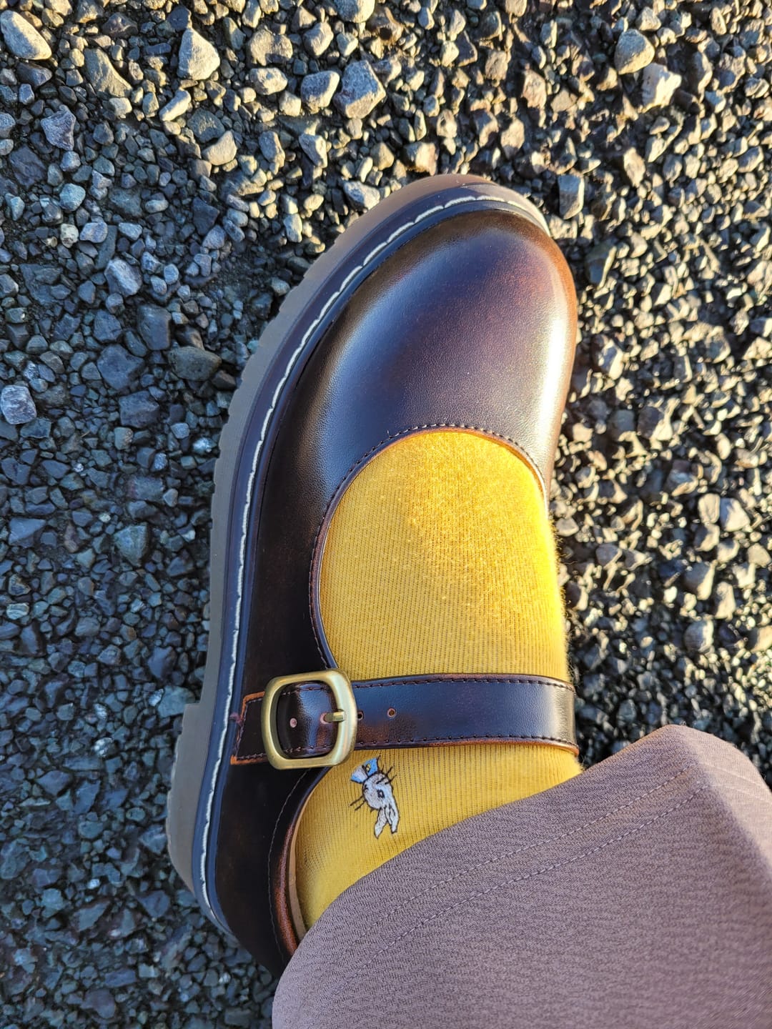Customer photo review of Comfortable Soles Retro Strap Mary Jane Shoes 34-41