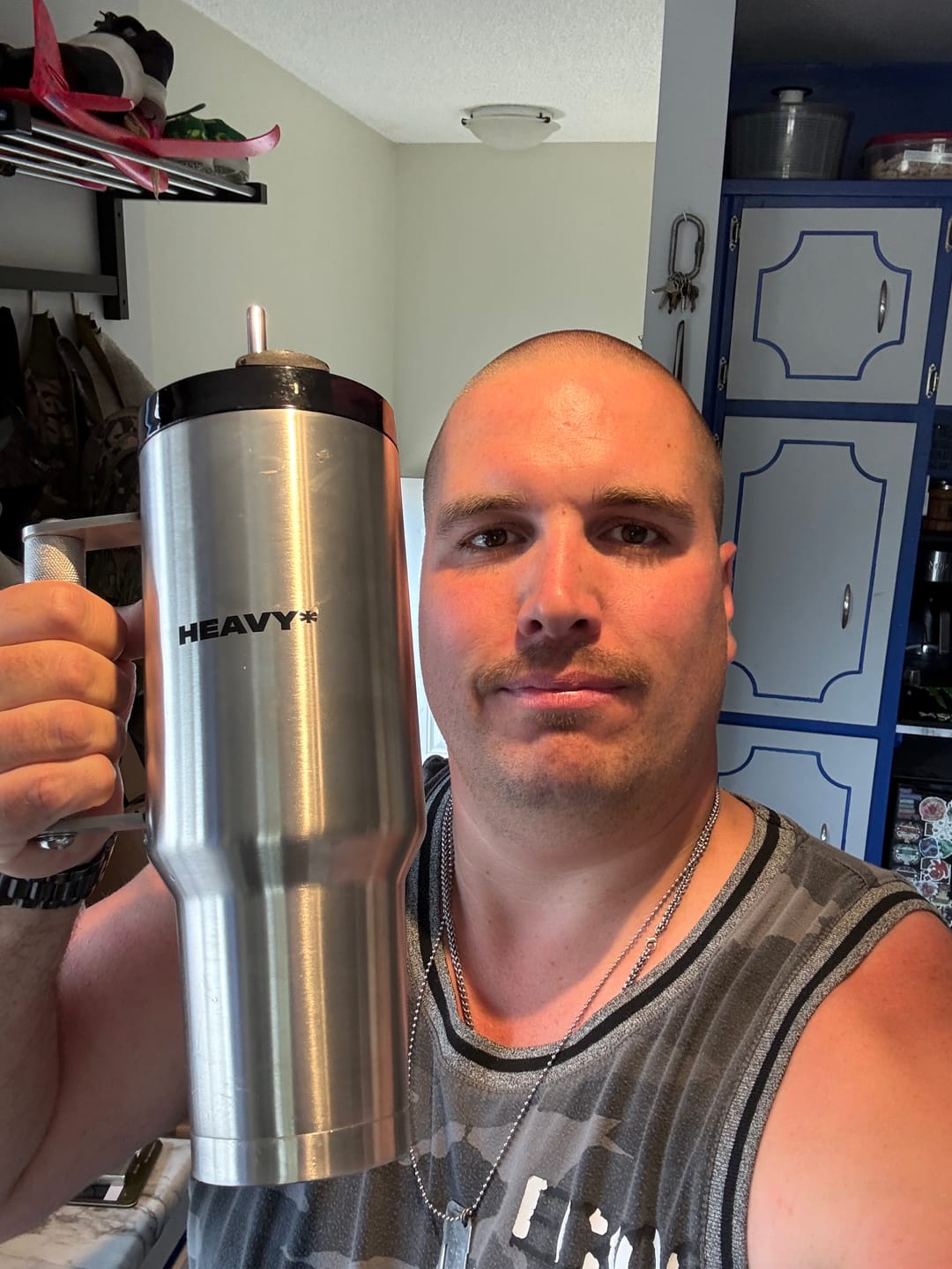 Customer photo review of HEAVY* Tumbler