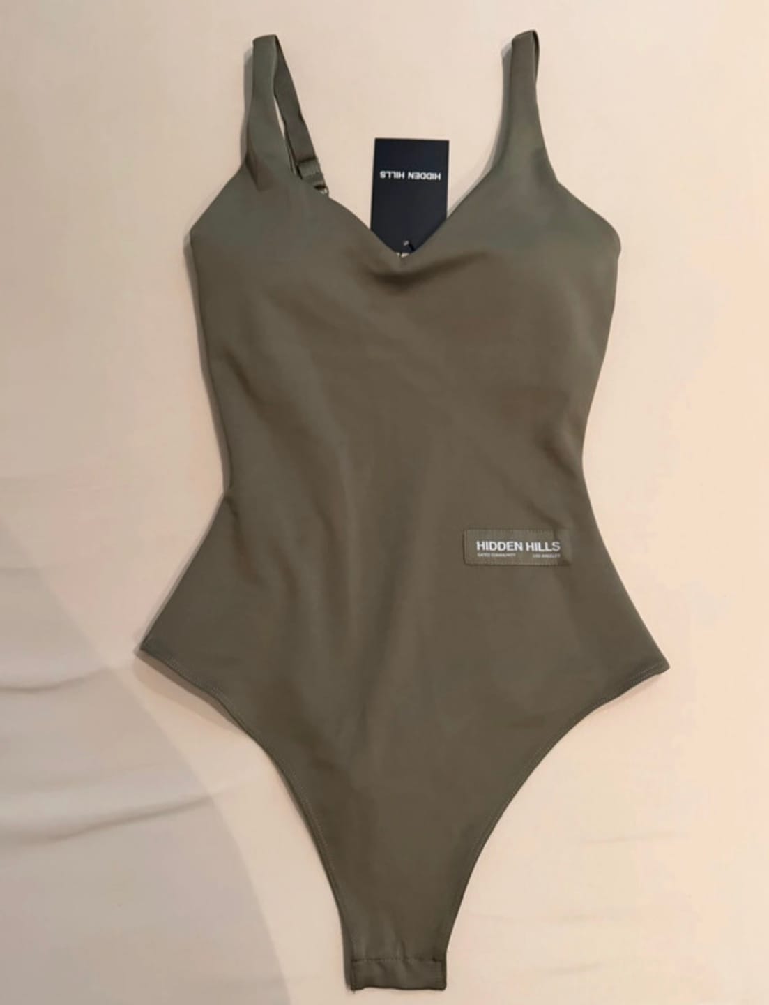 Customer photo review of LABEL BODYSUIT SAGE