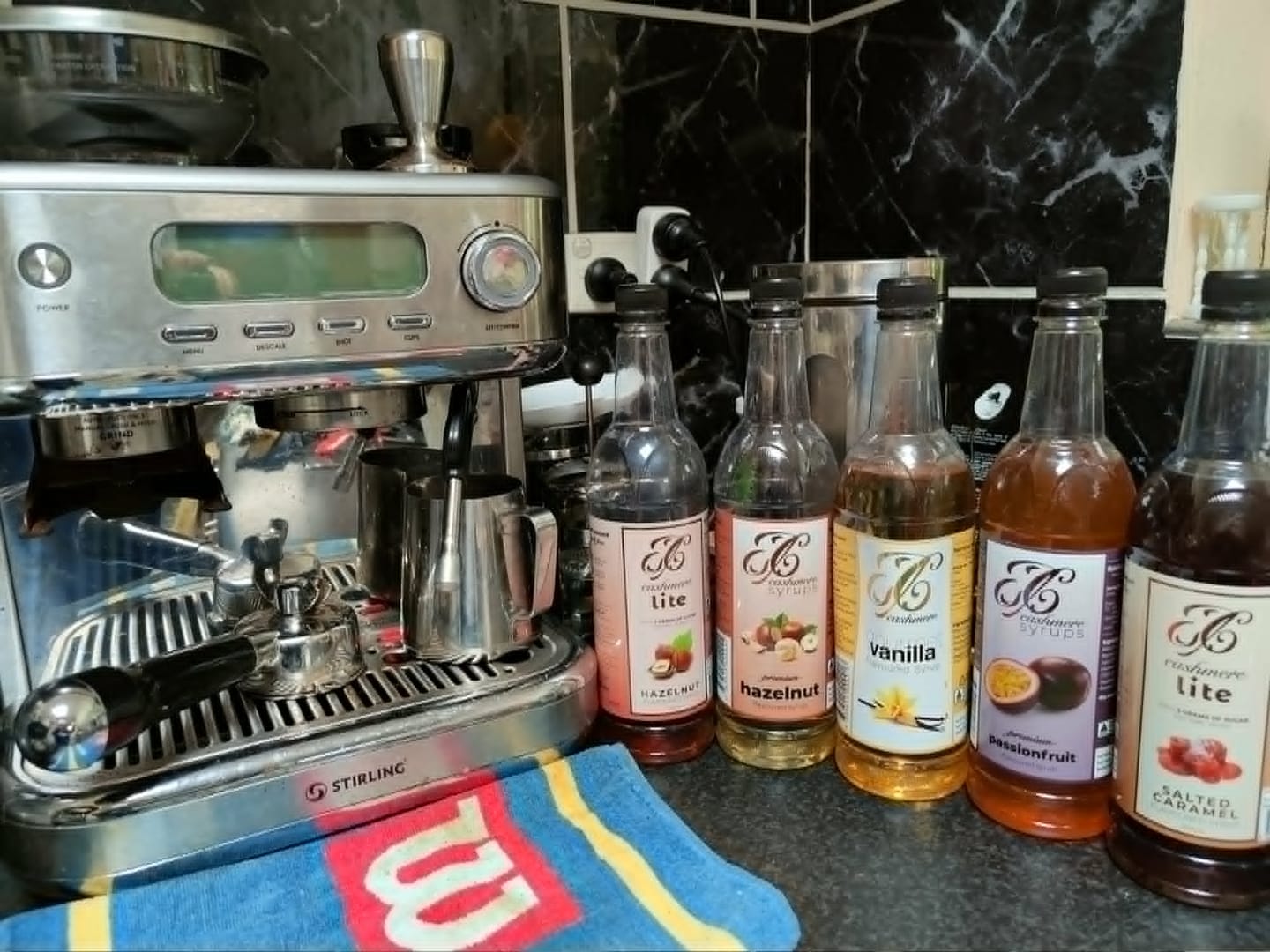 Customer photo review of Cashmere Lite Hazelnut Flavoured Syrup