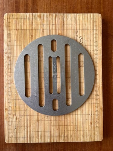 Customer photo review of The Chef's Press - the round one - 16oz