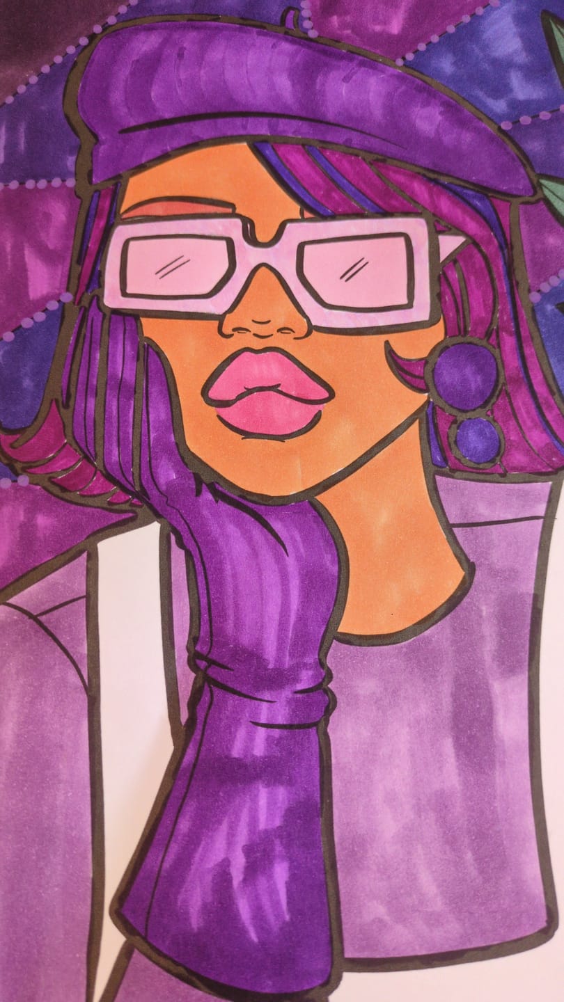 Customer photo review of Ohuhu Honolulu 24 Skin Tone Colors Dual Tips Portrait Alcohol Art Markers (New Color Codes)