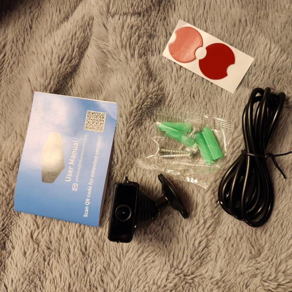 Customer photo review of Mini WiFi Security Camera with Night Vision – 1080P HD Wireless Nanny Cam