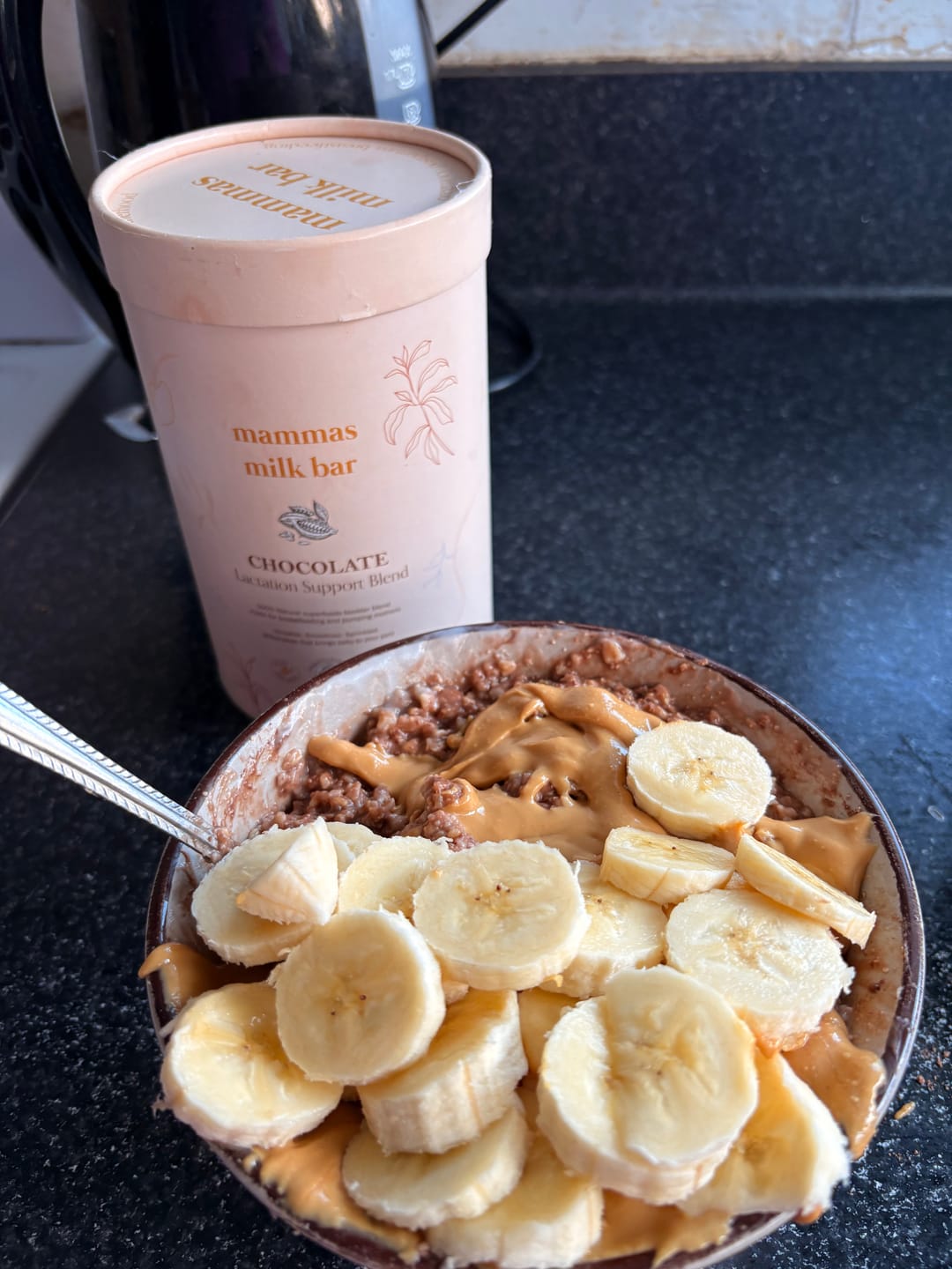 Customer photo review of Chocolate Lactation Blend